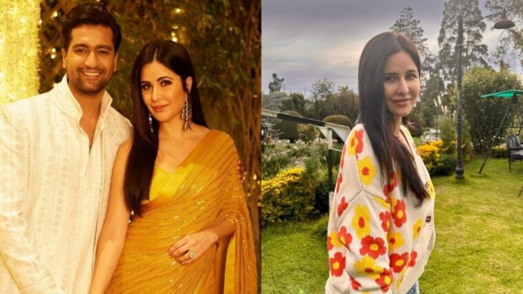 Katrina Kaif se convierte en modelo para su esposo Vicky Kaushal en las colinas antes del primer aniversario de bodas.  ver fotos