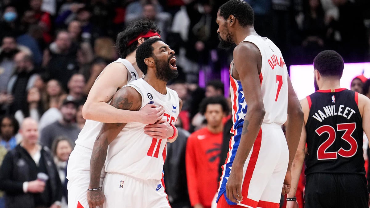 Kyrie Irving hace el primer golpe ganador de su carrera en la remontada de los Nets sobre los Raptors
