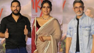 Aamir Khan, Kajol And Yuvraj Singh