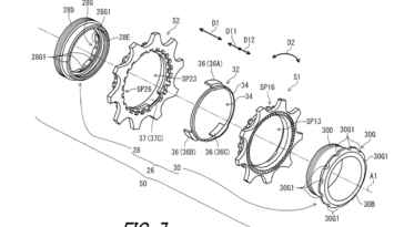 La patente de Shimano sugiere que está a punto de lanzar su primer grupo con una rueda dentada de nueve dientes