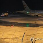 Heavy snow causes flight cancellations, road accidents