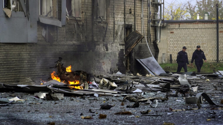 Las fuerzas ucranianas atacan la ciudad ocupada de Melitopol