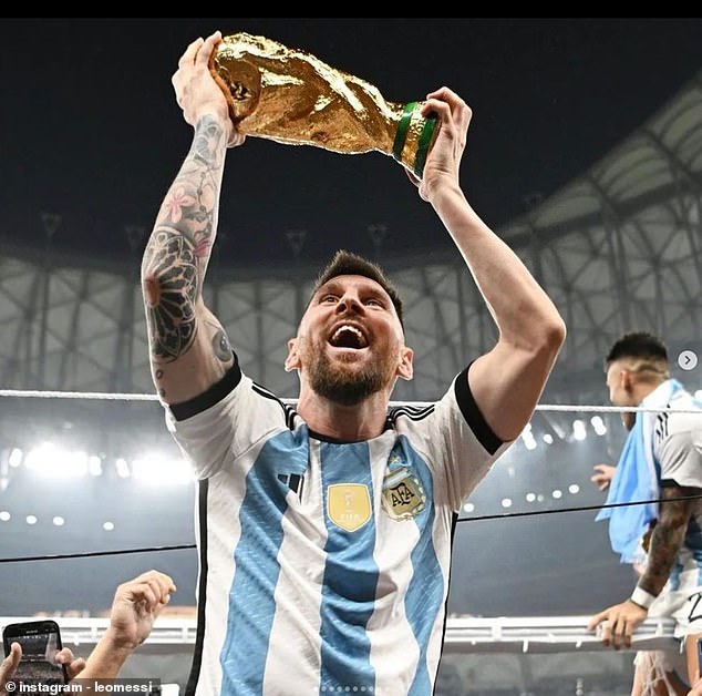 Lionel Messi tiene la publicación de Instagram con más me gusta de un deportista con más de 47 millones de me gusta