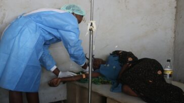 Los casos de cólera aumentan 'alarmantemente' en los campamentos de la República Democrática del Congo, dicen los trabajadores humanitarios