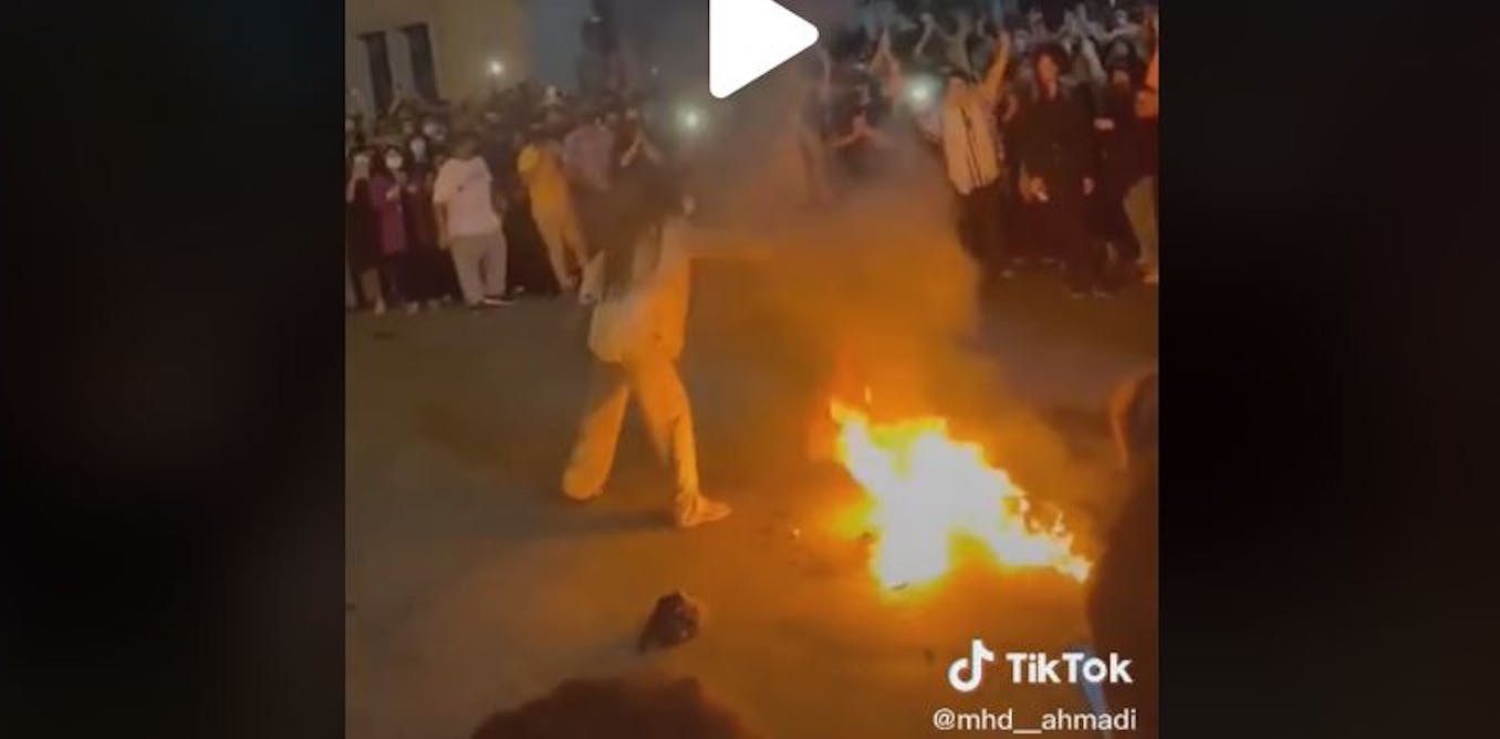 Los manifestantes iraníes recurren a TikTok para transmitir su mensaje a los censores del gobierno
