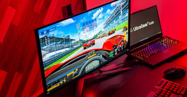 Los monitores de juegos UltraGear OLED de LG se ven tan bien en persona como esperaba
