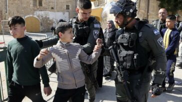 Los tribunales de Israel emitieron 600 órdenes de arresto domiciliario contra niños palestinos en 2022