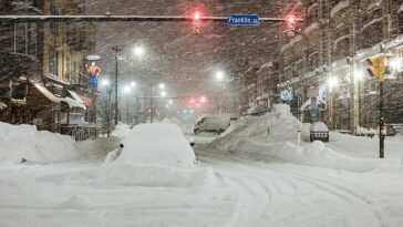 Buffalo, NY, recibió 50 pulgadas de nieve y está bajo una orden de emergencia federal