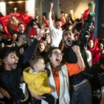 Marroquíes celebran histórica victoria en la Copa del Mundo contra España