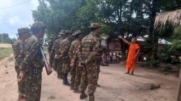 Milicia de monjes: el clero budista respalda a la junta de Myanmar