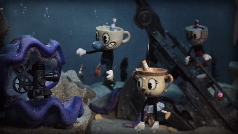 Mira lo que se hizo para hacer el tráiler de la edición física de Cuphead
