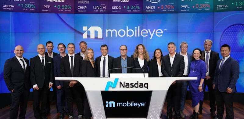 Mobileye IPO credit: Nasdaq