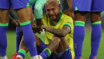 Neymar dice que está "psicológicamente destruido" por la derrota de Croacia en el Mundial