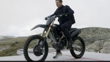 No Mission Is Impossible For Tom Cruise. Watch Him Riding Off A Cliff