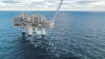Norwegian offshore gas rig credit: Reuters ABACA
