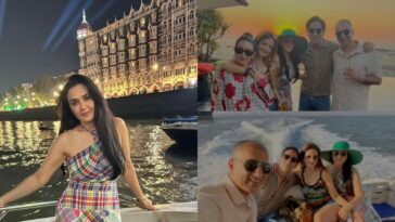 Preity Zinta pasa un fin de semana lejos de Mumbai con Sussanne Khan, Arslan Goni, Karisma Kapoor y otros.  Reloj