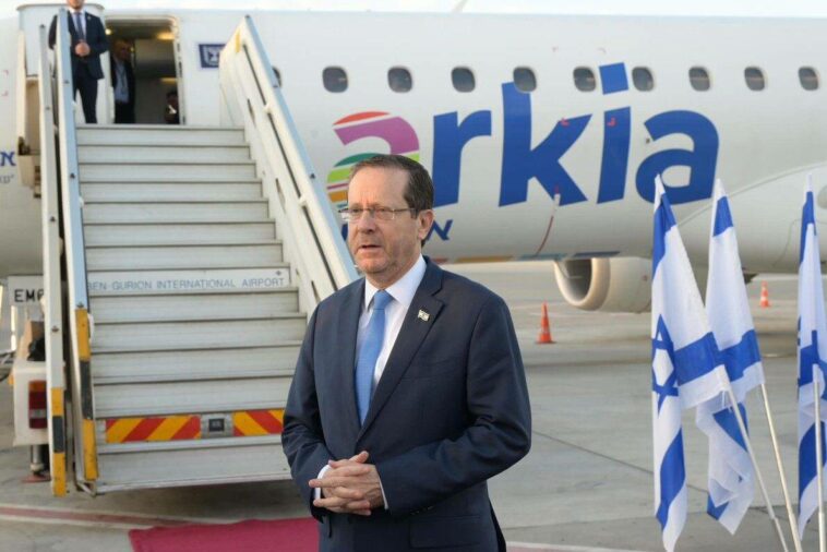 Presidente de Israel aterriza en Bahréin para primera visita de Estado