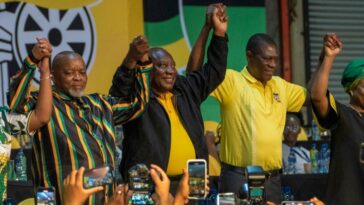 Ramaphosa de Sudáfrica enfrenta desafíos a pesar de la reelección para encabezar el puesto del ANC