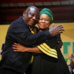 Ramaphosa, golpeado por el escándalo, reelegido como líder del ANC de Sudáfrica