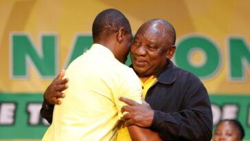 Ramaphosa reelegido jefe del gobernante partido ANC