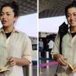 Rashmika Mandanna se sonroja después de que los paparazzi la llamaran hermosa mientras tomaba un vuelo temprano en la mañana: 'Me acabo de despertar'
