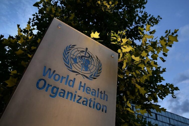 The World Health Organisation (WHO) headquarters.