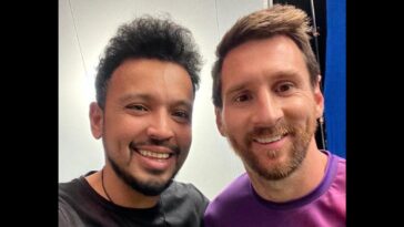 Rohan Shrestha sobre su rodaje con Leo Messi: Después del rodaje volvió y me abrazó;  Lloré