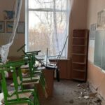 Rusos disparan cuatro misiles contra Kramatorsk, dañan decenas de casas y escuelas