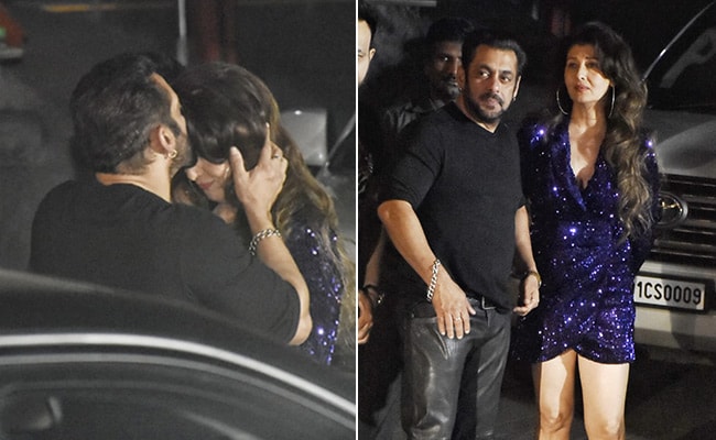 Salman Khan Pictured With Ex-Girlfriend Sangeeta Bijlani At His Birthday Party. Pics Here