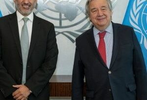 Secretario del ALBA-TCP Llorenti sostiene encuentro con Antonio Guterres