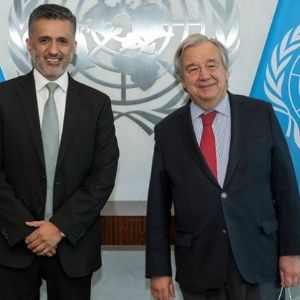 Secretario del ALBA-TCP Llorenti sostiene encuentro con Antonio Guterres