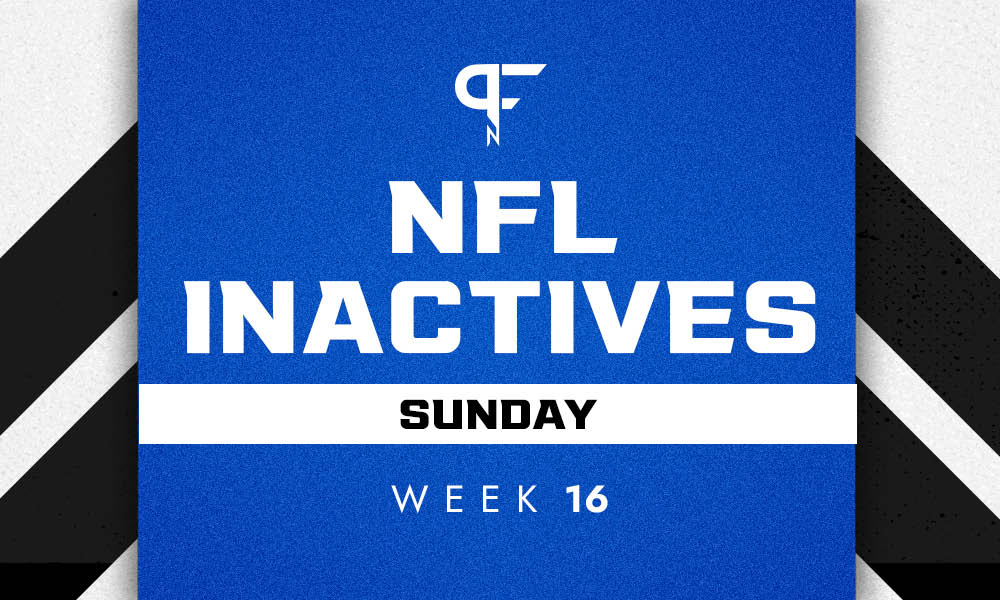 Semana 16 de inactivos de la NFL: los enfrentamientos del día de Navidad traen cierta incertidumbre
