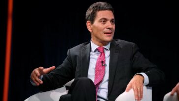 David Miliband, President & CEO of International Rescue Committee.
