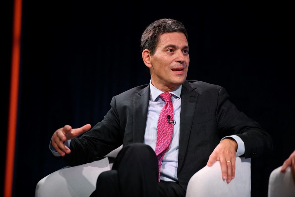 David Miliband, President & CEO of International Rescue Committee.