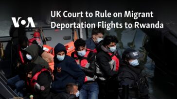 Tribunal del Reino Unido dictaminará sobre vuelos de deportación de migrantes a Ruanda