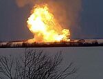 Tubería rusa que lleva gas a UE explota en bola de fuego y mata a 3