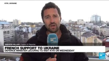 Ucrania: El ministro de Defensa francés, Lecornu, visitará Kyiv