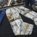 Los jeans son los jeans resistentes de minero más antiguos encontrados hasta ahora y fueron lo más destacado de la subasta, donde un postor pagó $ 114,000.