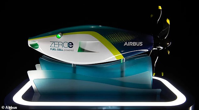 Airbus está desarrollando un motor de pila de combustible propulsado por hidrógeno como una posible solución para su avión de cero emisiones