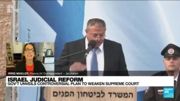 El nuevo gobierno de Israel revela un plan para debilitar la Corte Suprema
