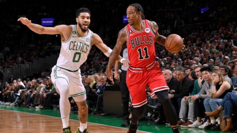 Actualización de la lesión de DeMar DeRozan: la estrella de los Bulls sale del juego contra los Celtics con una distensión en el cuádricep derecho