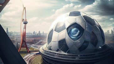 Pouria Babakhani, una arquitecta con sede en Hamburgo, ha utilizado una herramienta de inteligencia artificial para imaginar cómo podrían verse algún día los estadios de Londres.  Sus diseños futuristas parecen sacados directamente de la ciencia ficción, con un estadio que incluso tiene la forma de una pelota de fútbol.