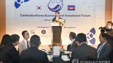 (LEAD) S. Korea, Cambodia to boost trade, investment via FTA