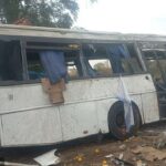 Se confirma la muerte de 40 personas y 85 resultaron heridas cuando dos autobuses chocaron cerca de Kaffrine en el centro de Senegal hoy.