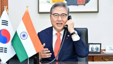 Top diplomats of S. Korea, India agree to strengthen ties