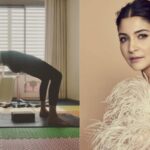 Anushka Sharma comparte un vistazo de su pose de yoga dentro de la habitación de su hija Vamika;  los fanáticos la llaman 'superflexible'.  ver foto