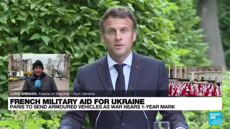 Ayuda militar francesa para Ucrania: París enviará vehículos blindados a medida que la guerra se acerca a la marca de 1 año