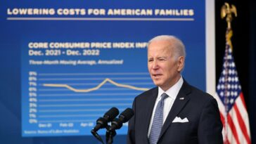 Biden dice que la desaceleración de la inflación muestra que está "más claro que nunca" que sus políticas económicas están funcionando