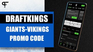 Código de promoción de DraftKings para los puntajes de los Giants-Vikings apuesta $ 5, obtenga un bono de $ 200