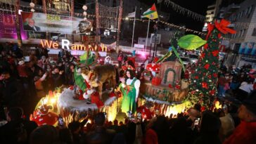 Convoy de Navidad en Ramallah